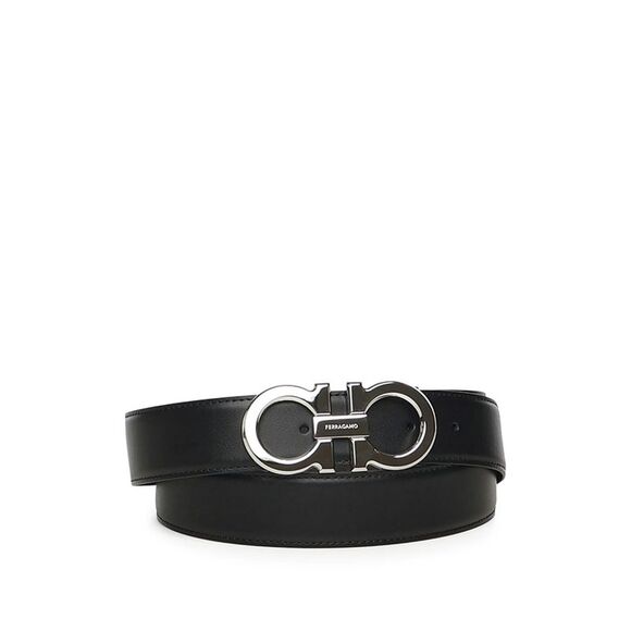 Ferragamo Black Belts Men